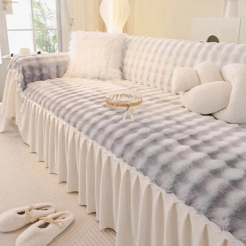 Sofaüberwurf - Jacquard Baumwolle 180X130CM