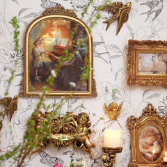 Mini Engelsfigur – Vintage Harz Deko