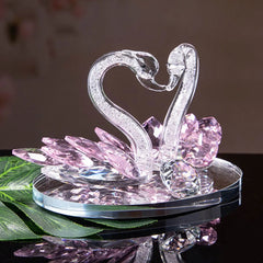 Kristallschwan Deko – Modernes Design – 15*10*8cm
