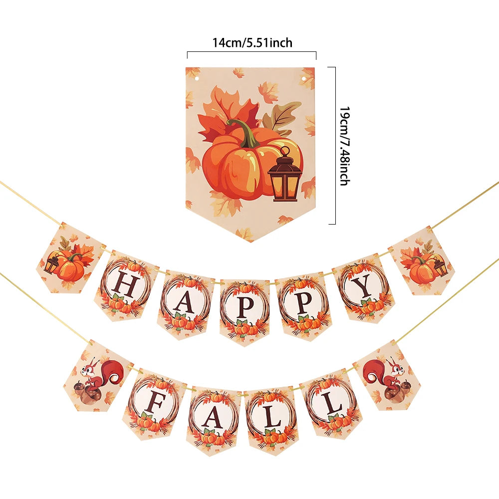 Herbst-Deko – Papier – Für Partys