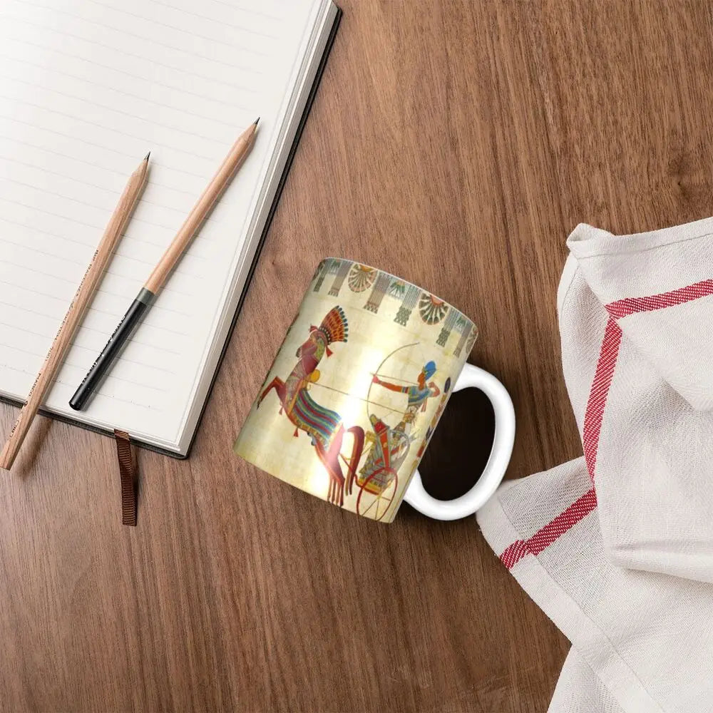 Keramik Mythologie Tasse – Handgriff Klassik Design