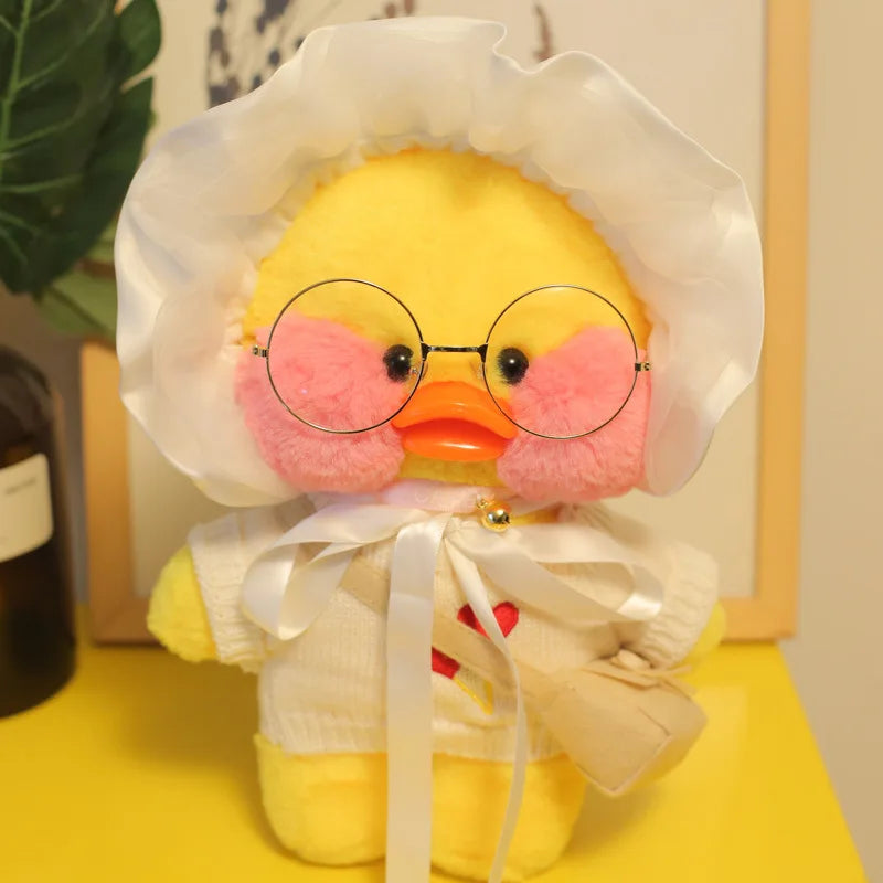 Kawaii Ente Plüsch – Weicher Plüsch/Baumwolle – 30cm