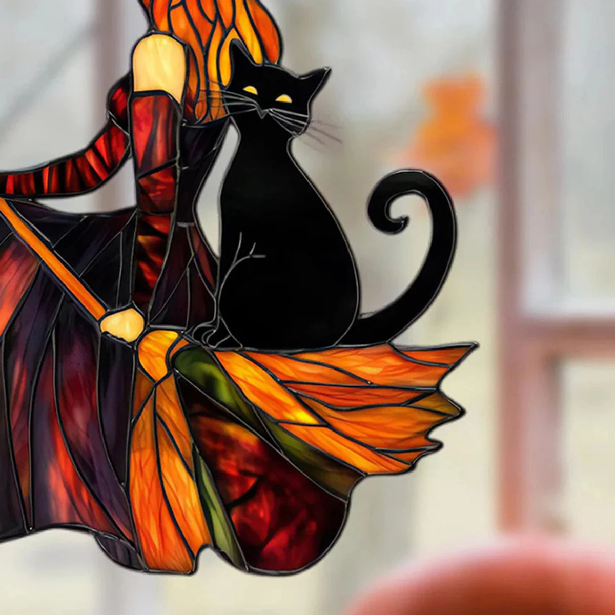 Halloween Sonnenfänger – Gotisches Design – Raumdeko