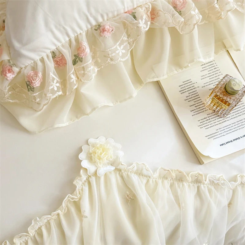 Bettwäsche-Set – Koreanischer Stil Polyester – Nordamerika