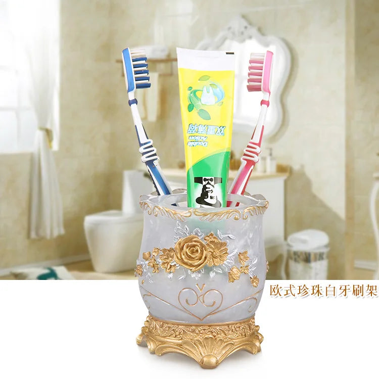 Harz Badezimmer-Set – Elegantes Europäisches Design