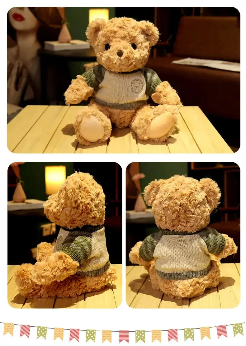 Teddybär Plüschspielzeug – Vintage Plüsch – 25cm Sitzend