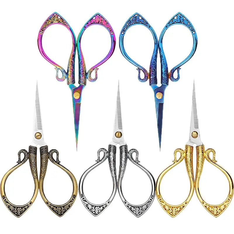 Vintage Edelstahlschere – Für Schneider & Stickerei