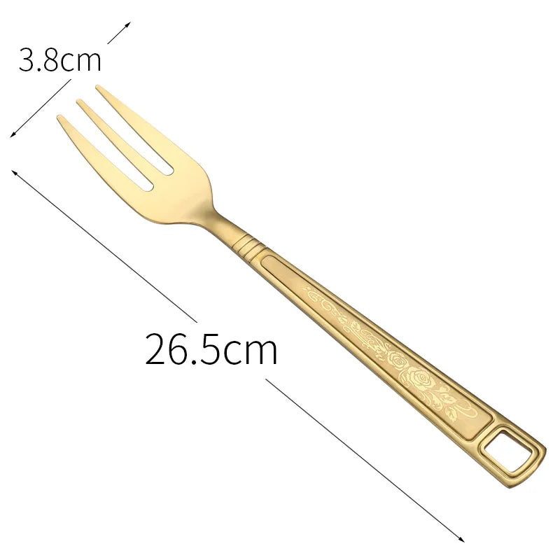 Küchenutensilien Set – Edelstahl Gold – Vielseitig Einsetzbar
