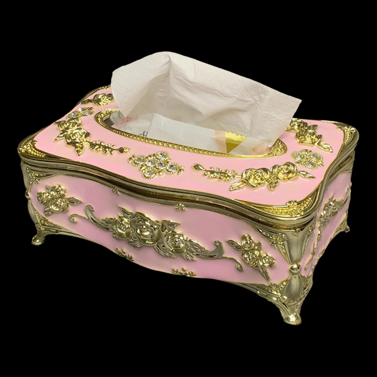 Taschentuchbox Europäischer Stil – Elegante Deko