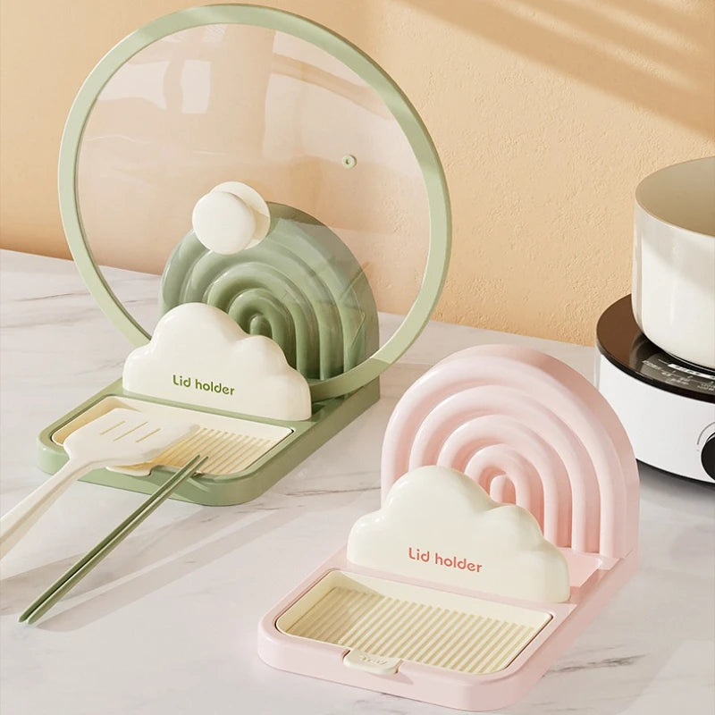 Besteck- & Topfdeckelhalter – ABS Multi-Funktion, 20x13.5x11cm