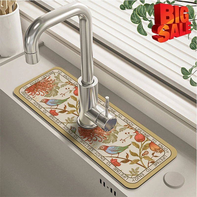 Diatomit Aufsaugmatte – Modern – Küchenarbeitsplatte