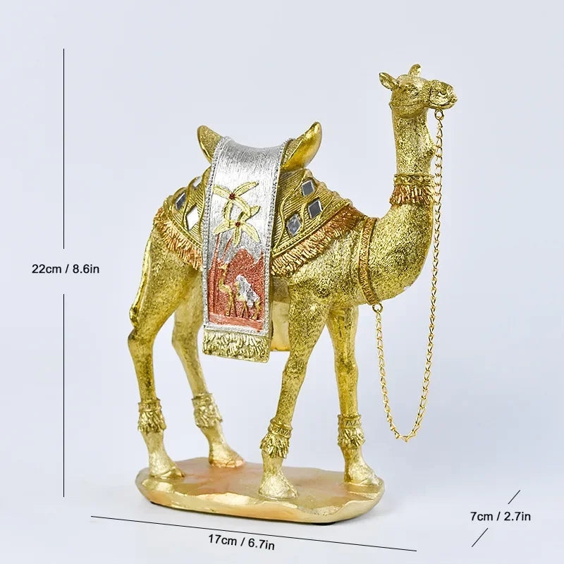 Kamel-Ornamente – Resin-Tierdeko – Klein & Gross