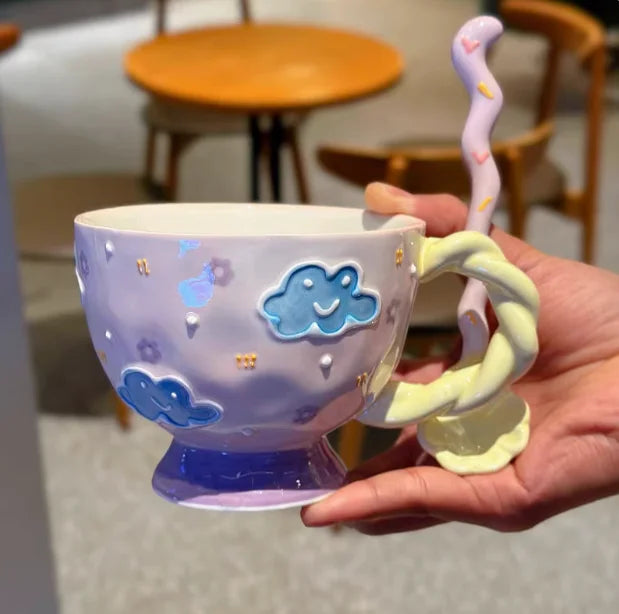 [Anime-Becher] – Keramik/Karton Design – 400ml Volumen