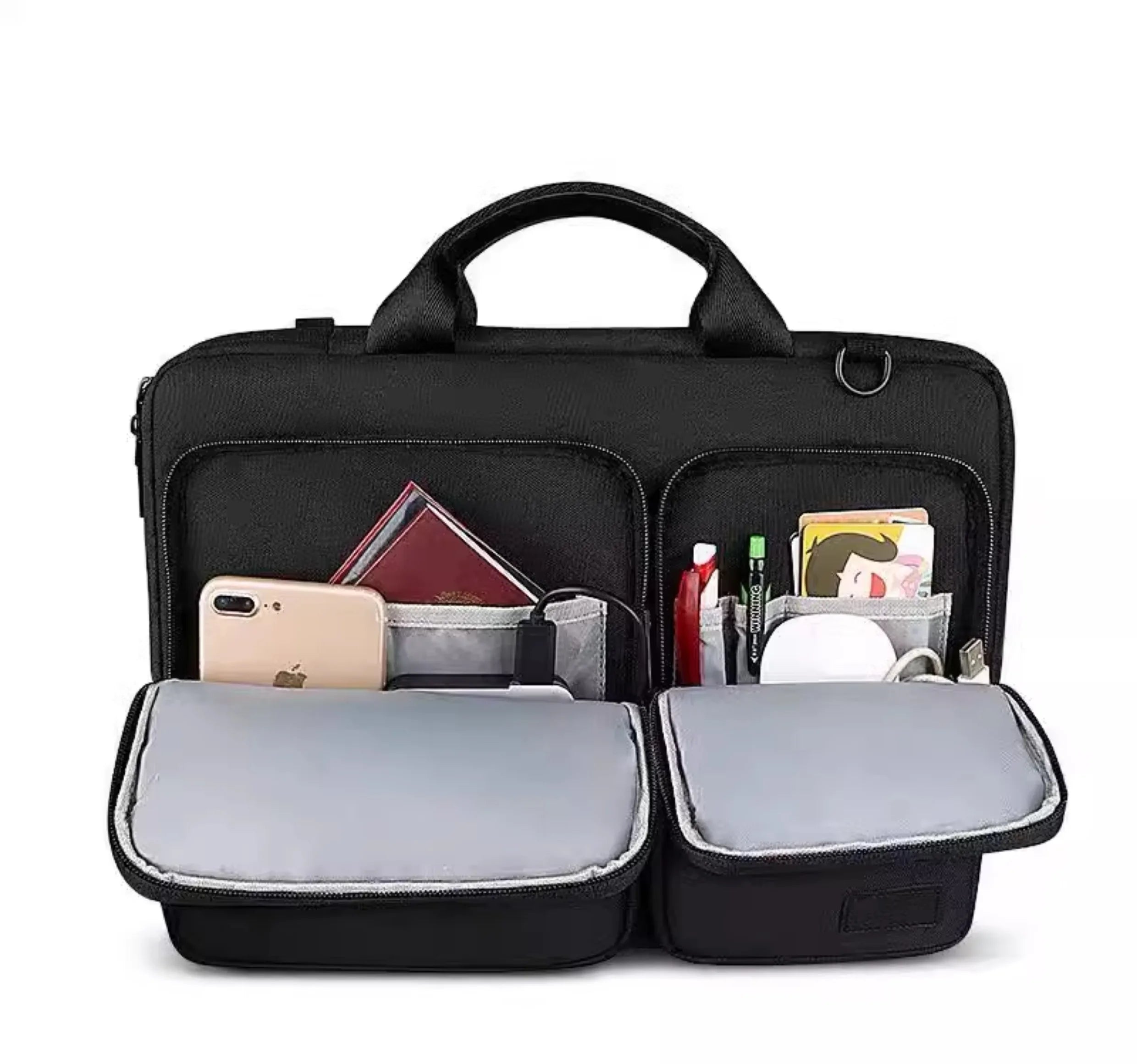 Laptop-Aktentasche – Modisches Polyester-Design – Verschiedene Grössen