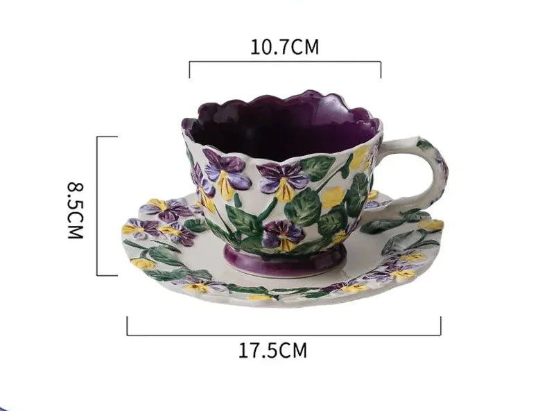 Kaffeetassen – Keramik Töpferei Design – 400ML