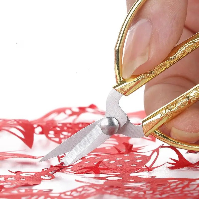 Vintage Edelstahlschere – Für Schneider & Stickerei