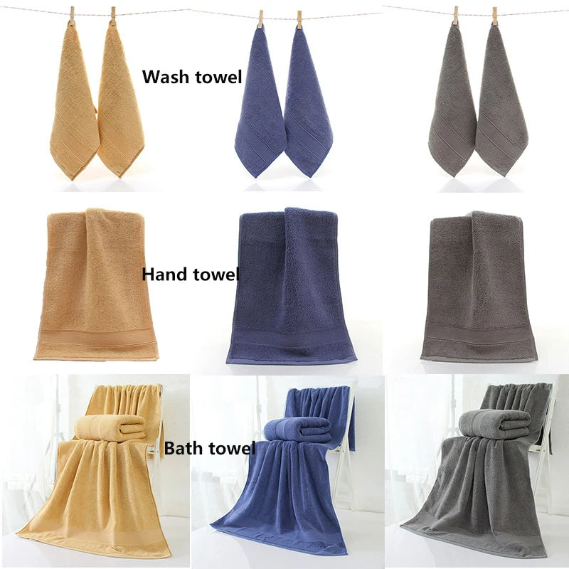 Baumwollhandtuch Set – 100% Baumwolle – Bad-Essentials