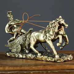 Römische Kriegerstatue - Antike Optik - Dekorationsstück