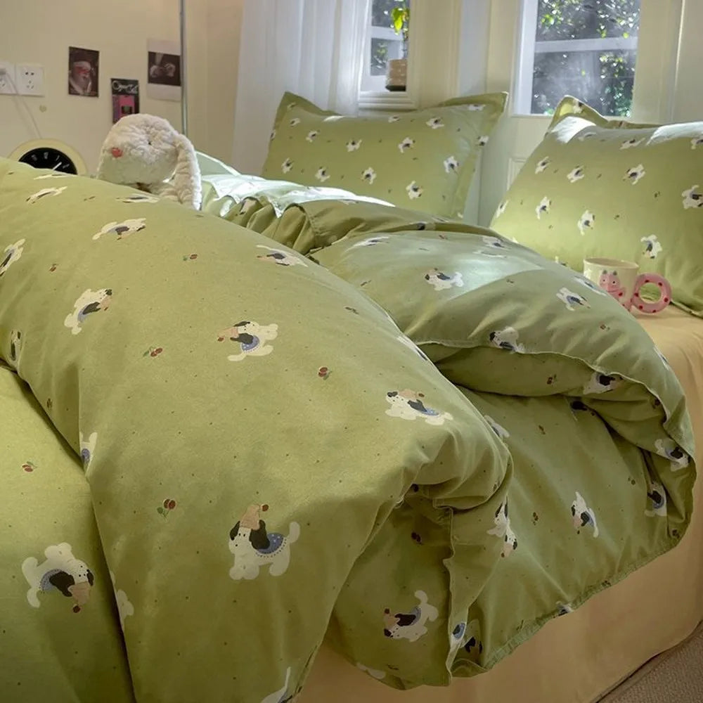 Kawaii Bettwäsche Set – Mikrofaser – Twin/Queen, 4tlg.