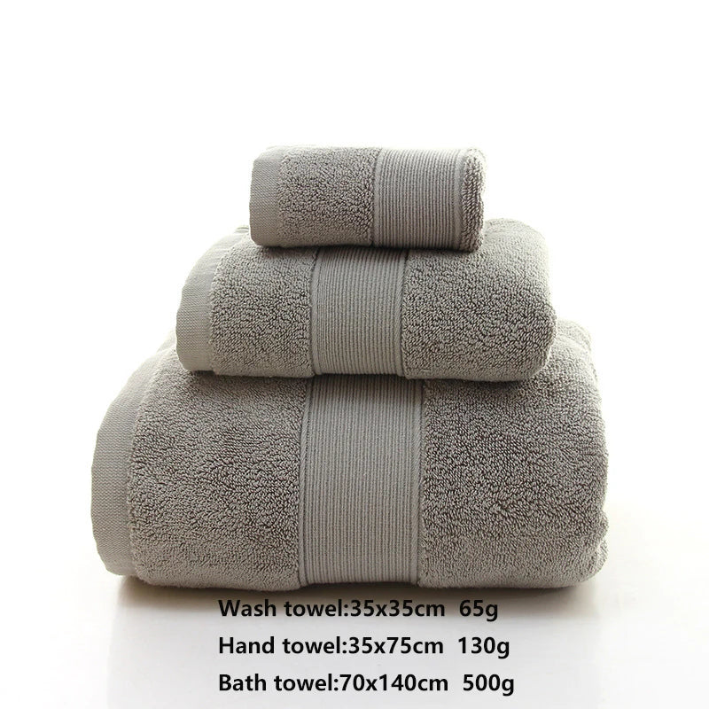 Baumwollhandtuch Set – 100% Baumwolle – Bad-Essentials