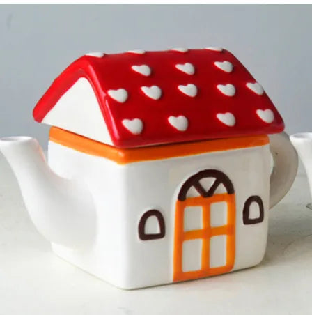 3D Relief Keramikgeschirr in mehrfarbigem Design für den Esstisch