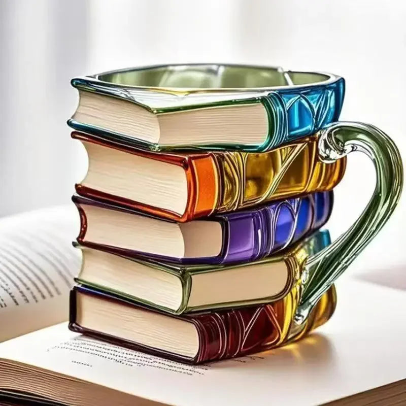 Kreatives Keramikbecher-Set – Handgemalt Retro Resin