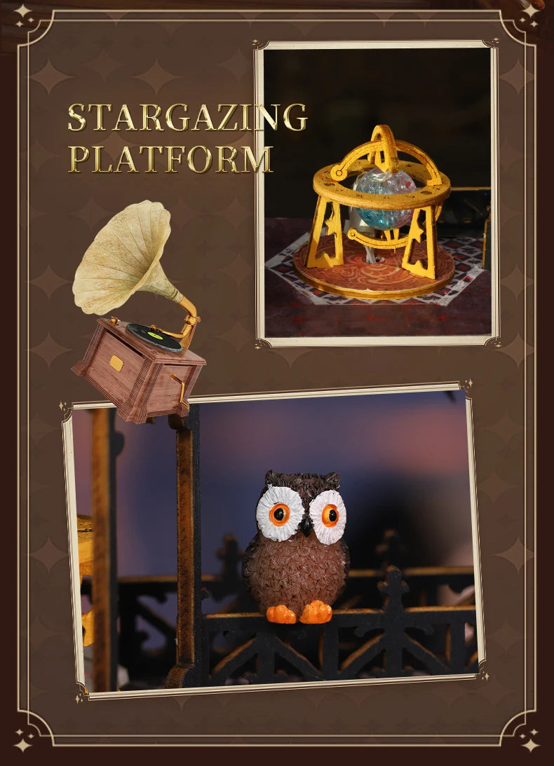 DIY Puppenhaus – Holzmodell – Edinburgh Castle Design