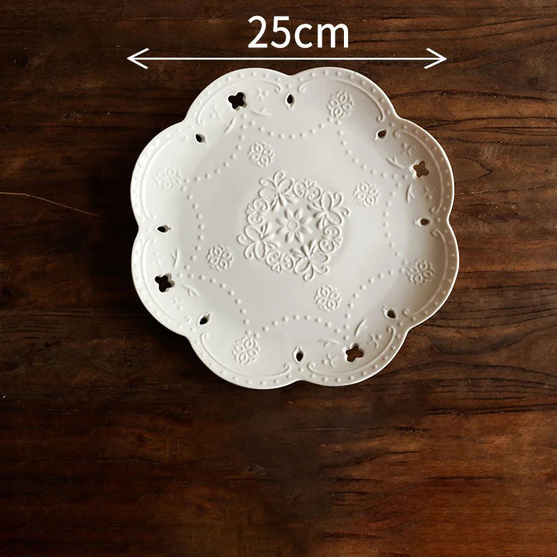 Keramik Dim Sum Teller – Europäisch - Hotelgebrauch