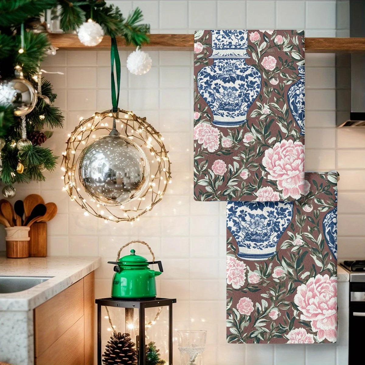 Küchentücher – Chinesisches Aquarell – 2er Set