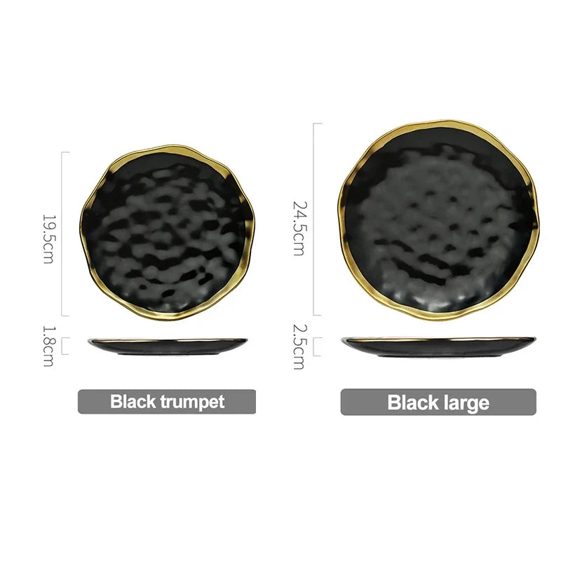 Keramikgeschirrset – Nordic Stil Porzellan – Verschiedene Grössen