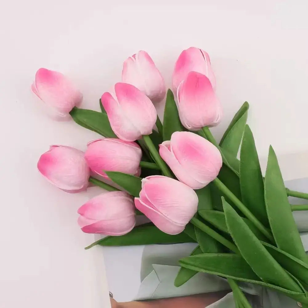 Künstliche Tulpen – PU Echt-Touch – 34cm für Zuhause