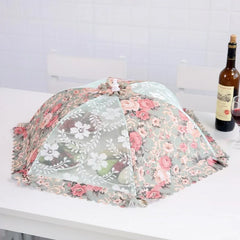 Schirmförmige Speiseabdeckung – Spitze Jacquard – 80 cm Durchmesser