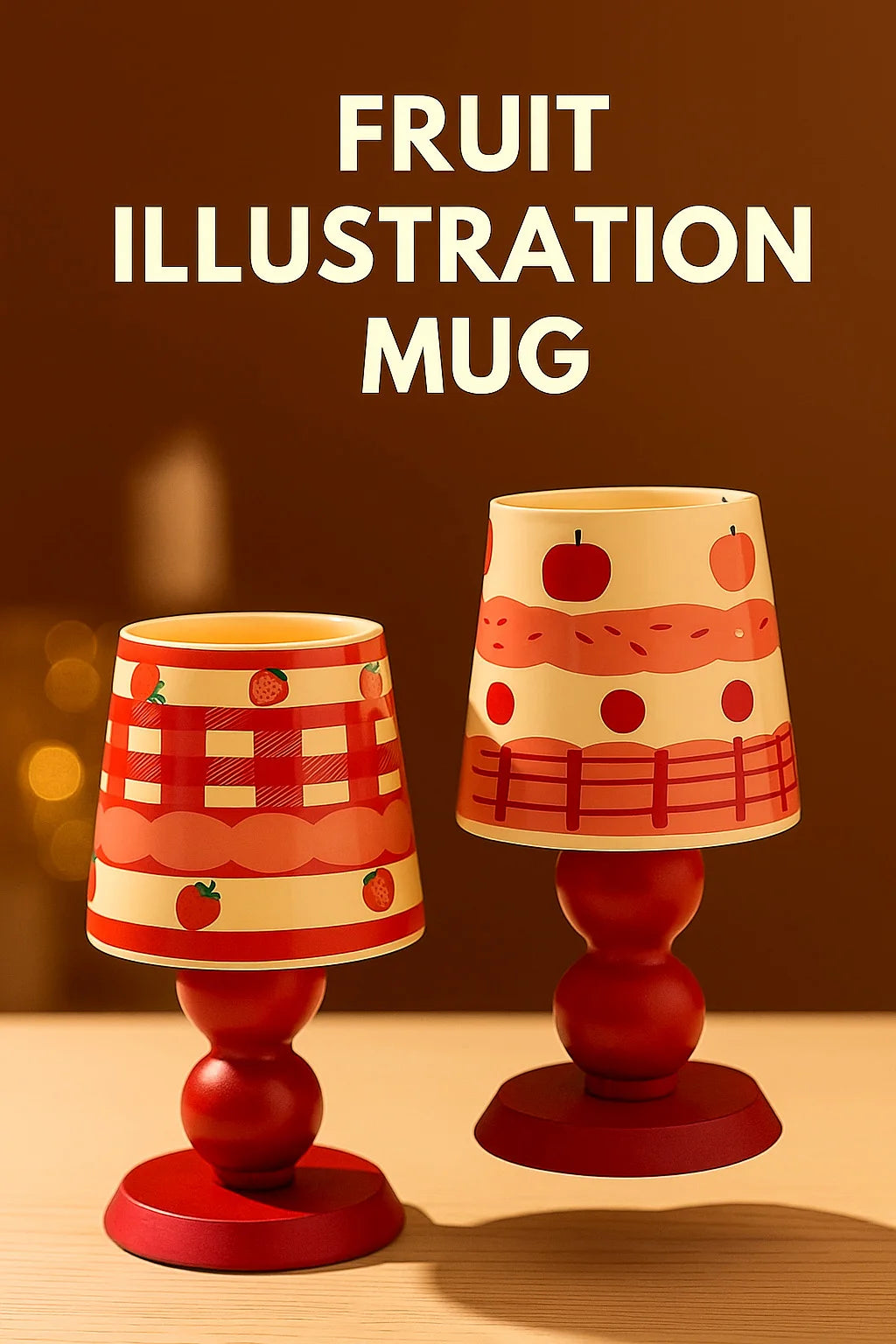 Niedliche Keramiktasse – Porzellan Design 190ml