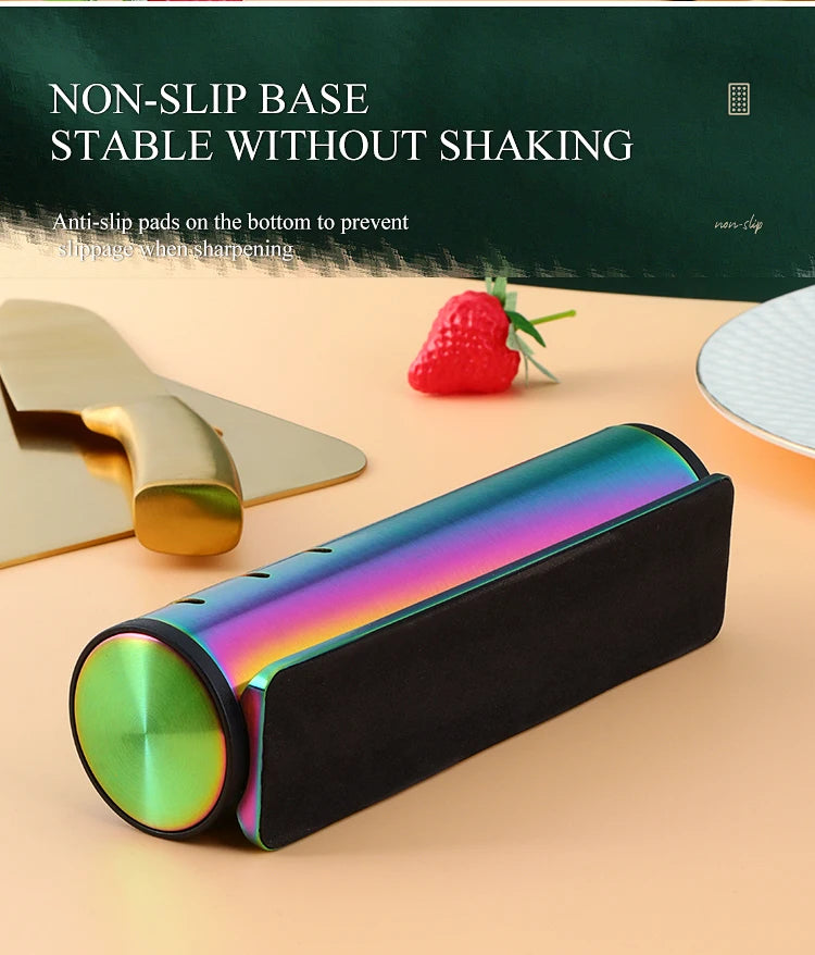 Messerschärfer – Edelstahl Design – Küchen-Essential