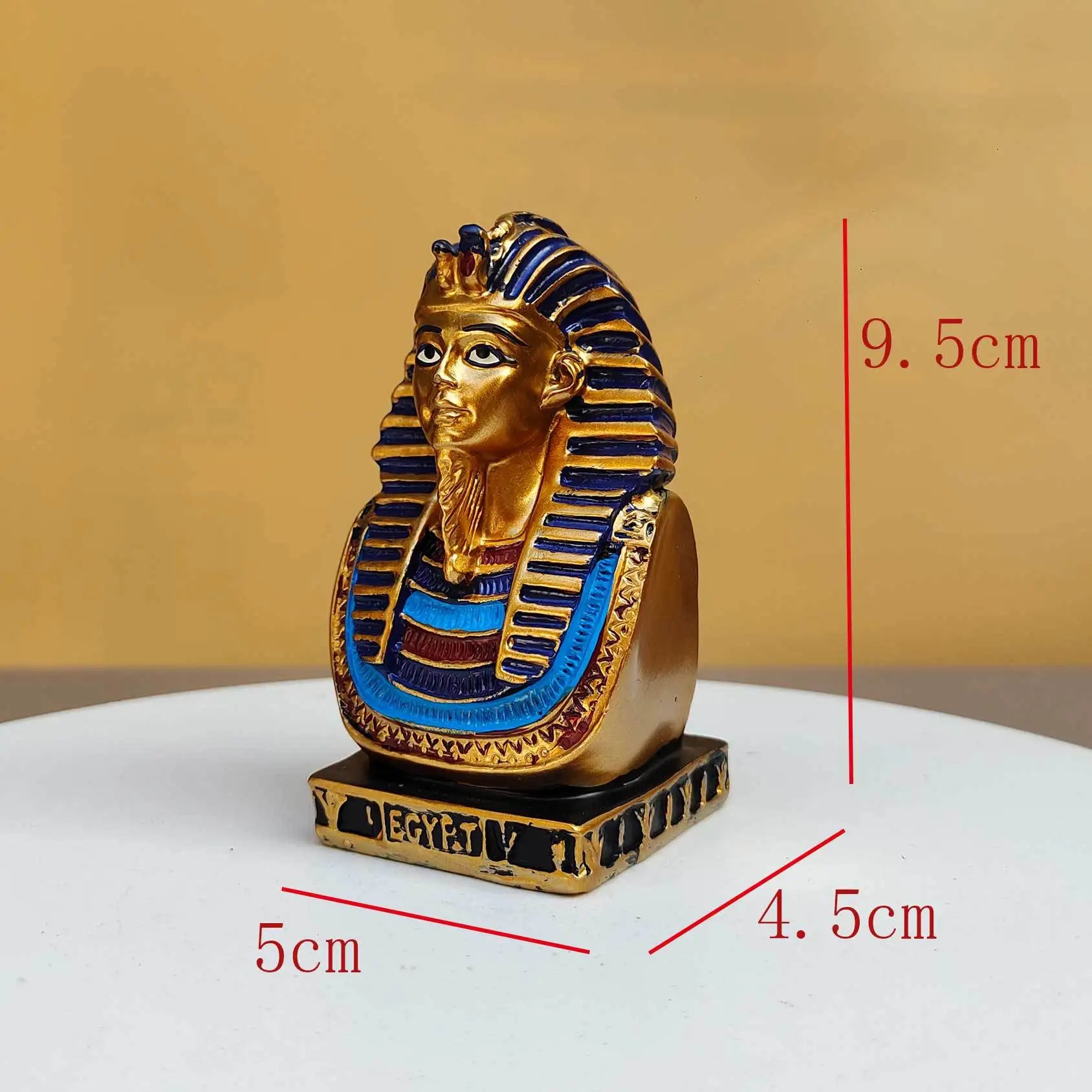 Ägyptische Pharaonenstatue - Harz Design - 12cm Mumie