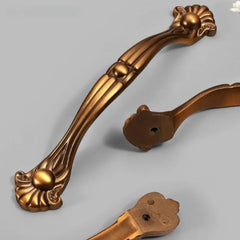 Vintage Messinggriffe – Zinklegierung – 128mm