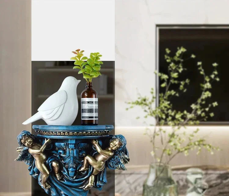 Europäisches Regal aus Harz – 3D Aufkleber Design