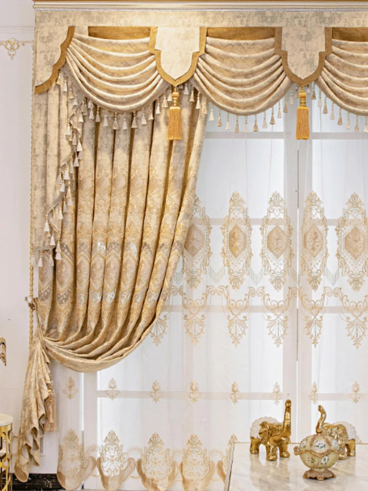 Luxus Verdunkelungsvorhänge - Europäisches Design - Massanfertigung