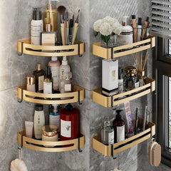 Badezimmer Regal – Aluminiumlegierung – Wandmontiert