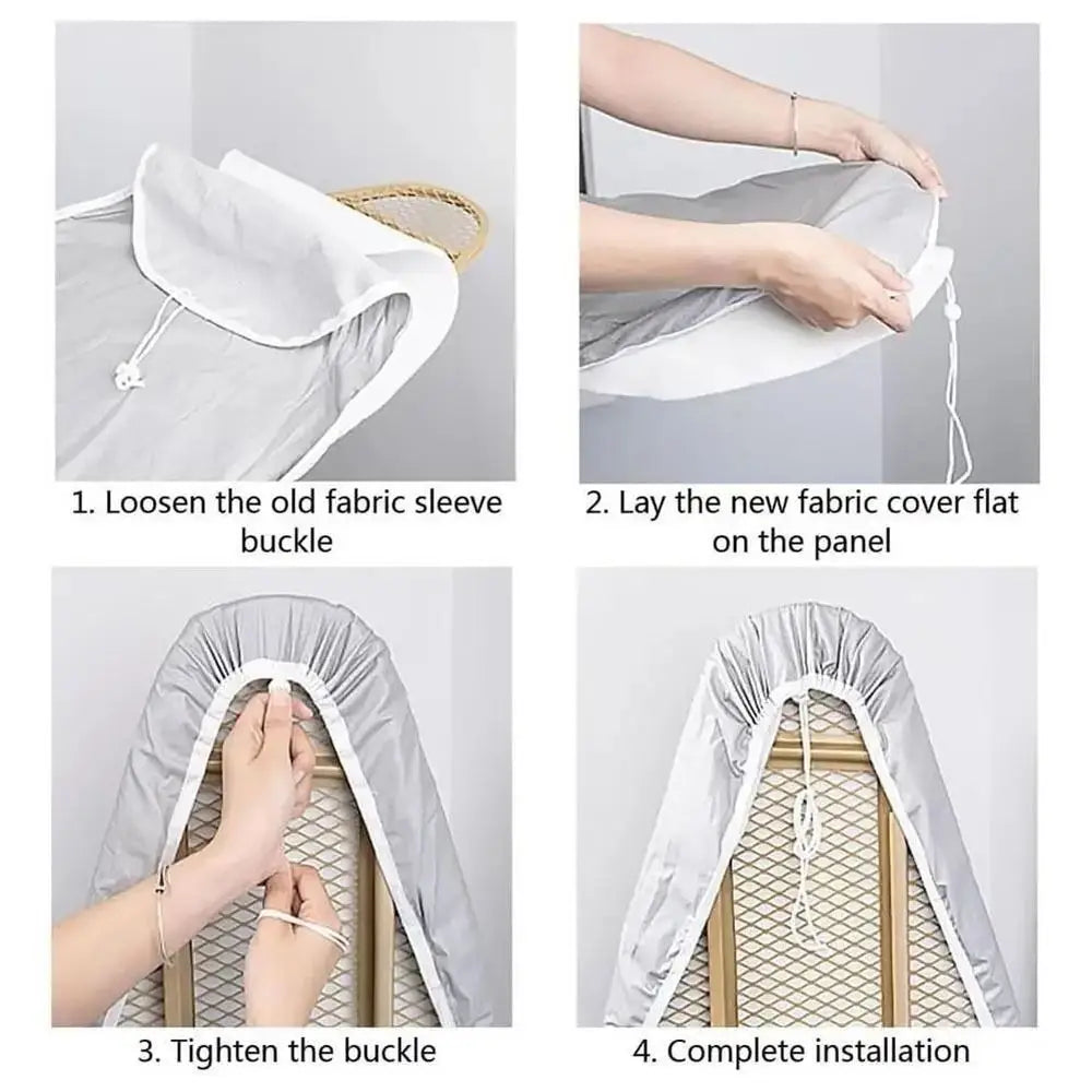 Bügeltischbezug – Baumwolle Klassisch Grau – Verschiedene Grössen