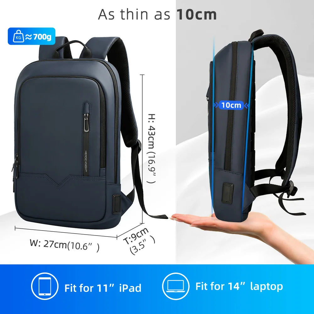 Rucksack – Wasserdichtes Oxford – USB-Laden 15.6 Zoll