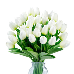 Künstliche Tulpen – PU Echt-Touch – 34cm für Zuhause