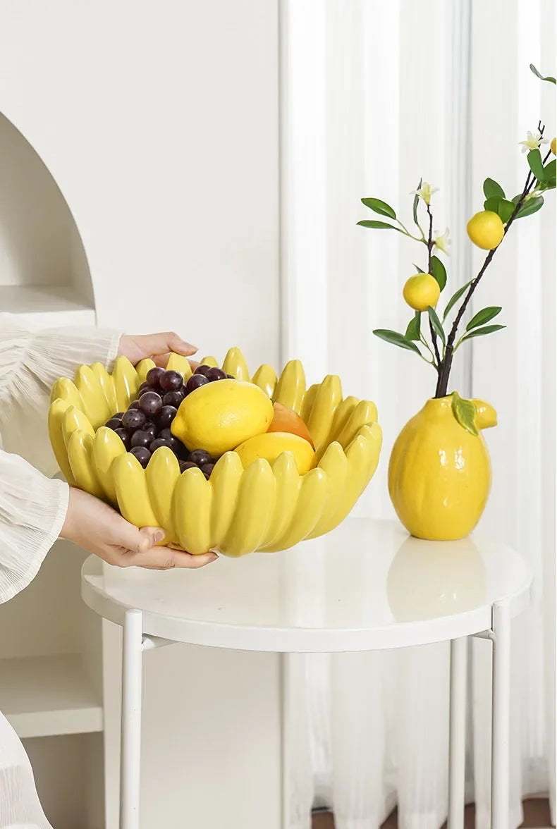 Keramik Snackteller - Nachhaltiges Design - Optimal für Zuhause