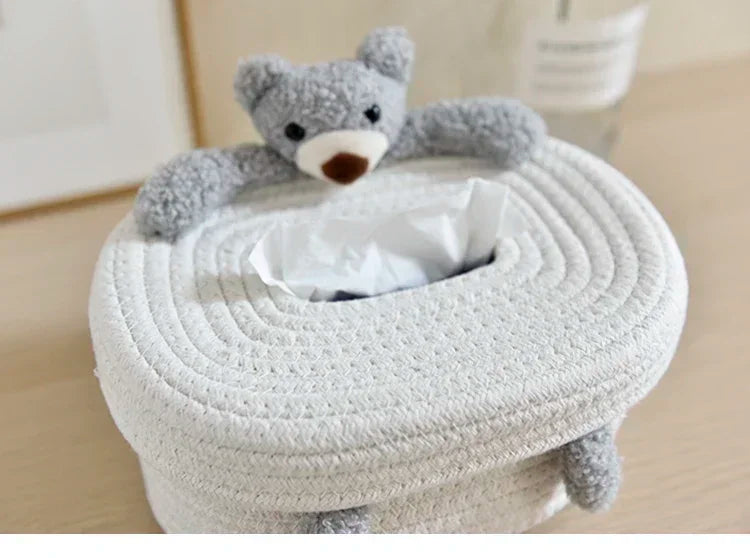 Tissue Box Sitzmodell – Klassisches Stoffdesign