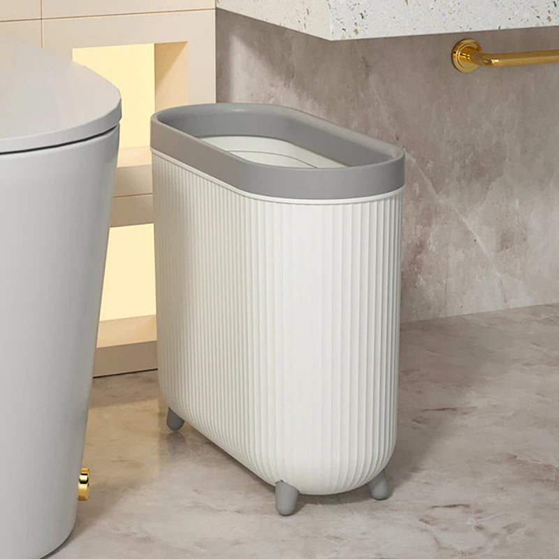 Luxuriöser Goldener Abfalleimer – Modernes Design mit Deckel