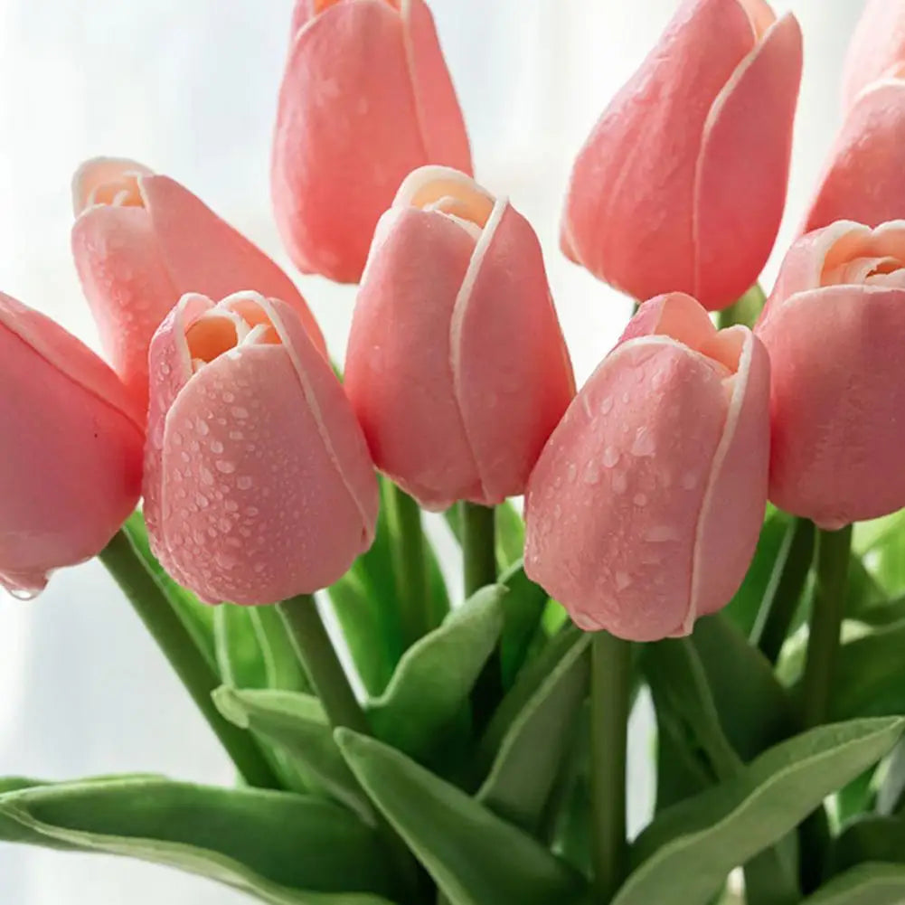 Künstliche Tulpen – Realistisches Design – Biegsame Stiele