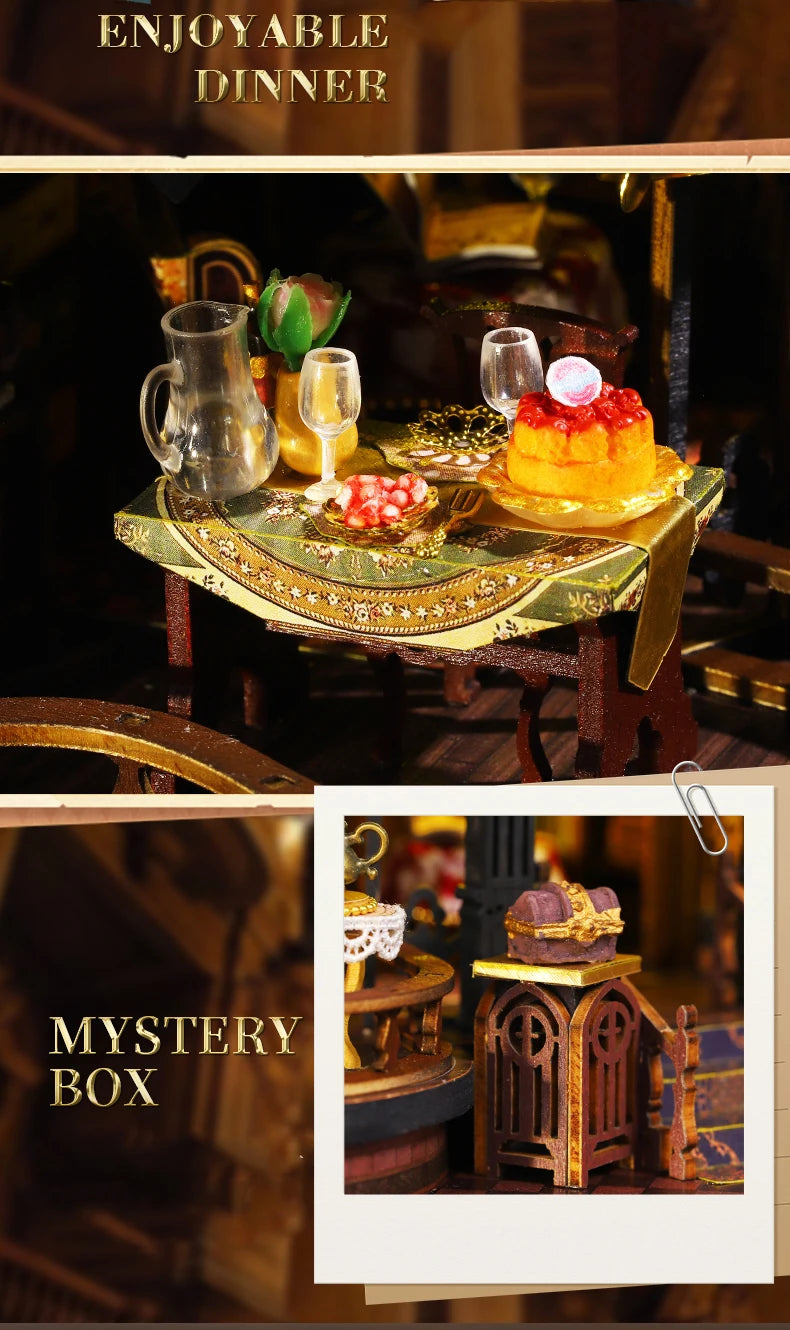 DIY Puppenhaus – Holzmodell – Edinburgh Castle Design