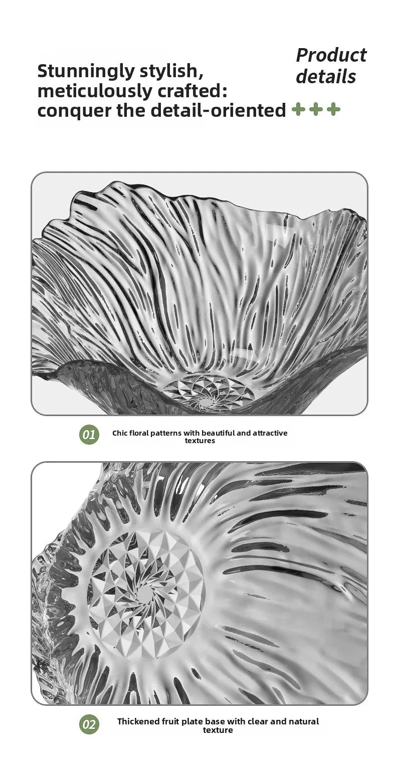Fruchtschale – Transparentes PET – Vielseitig & Stilvoll