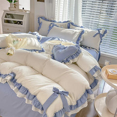 Koreanisches Princess-Bettwäsche Set – Waschbaumwolle – 1.5m/1.8m/2.0m