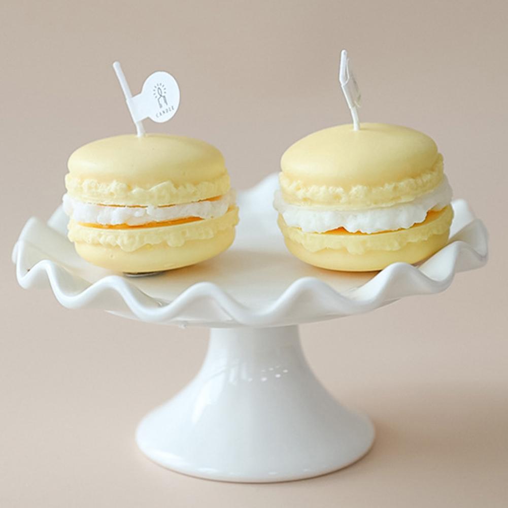 Duftkerze – Macaron Design – 4x5cm, Bunte Flamme